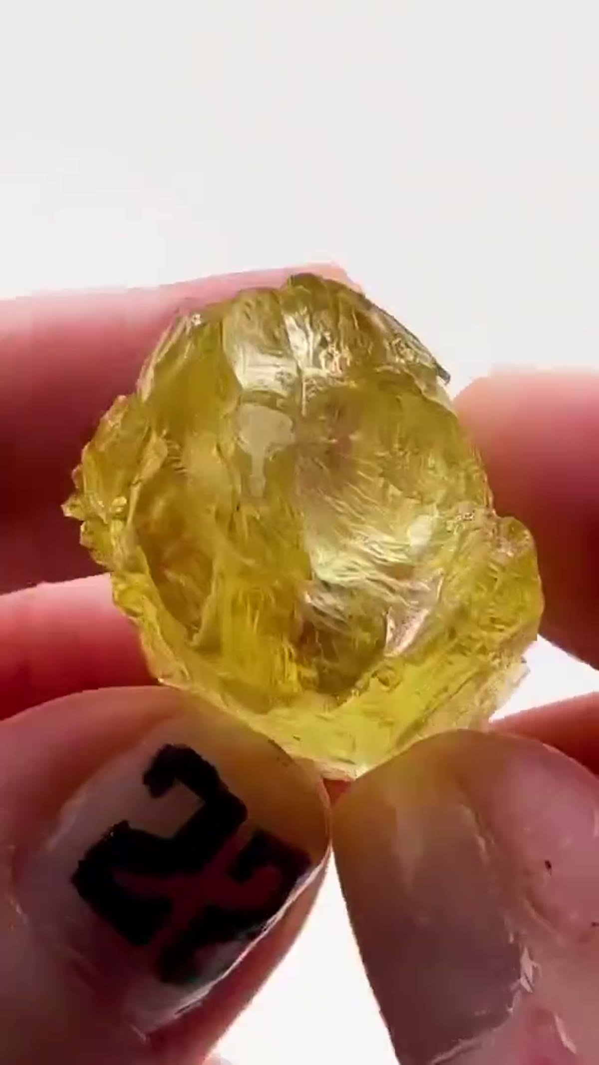Heliodor Specimen from Ukraine, 21.62 g - view 3