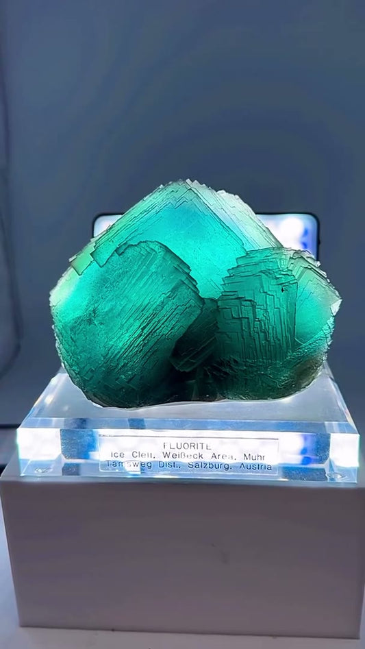 Epic addition to the collection… Alpine ice carved into crystal form
