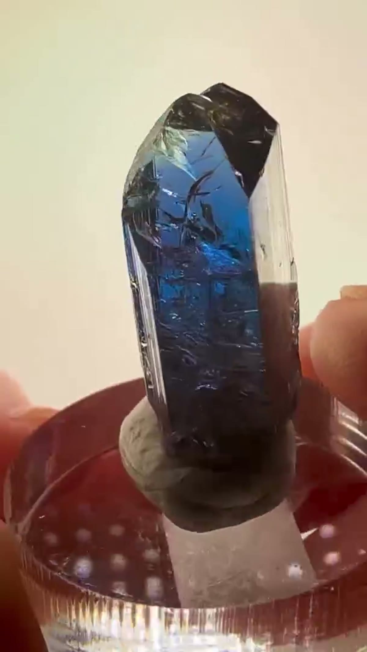 Tanzanite Specimen from Merelani Hills, Tanzania, 3.72 g - view 2