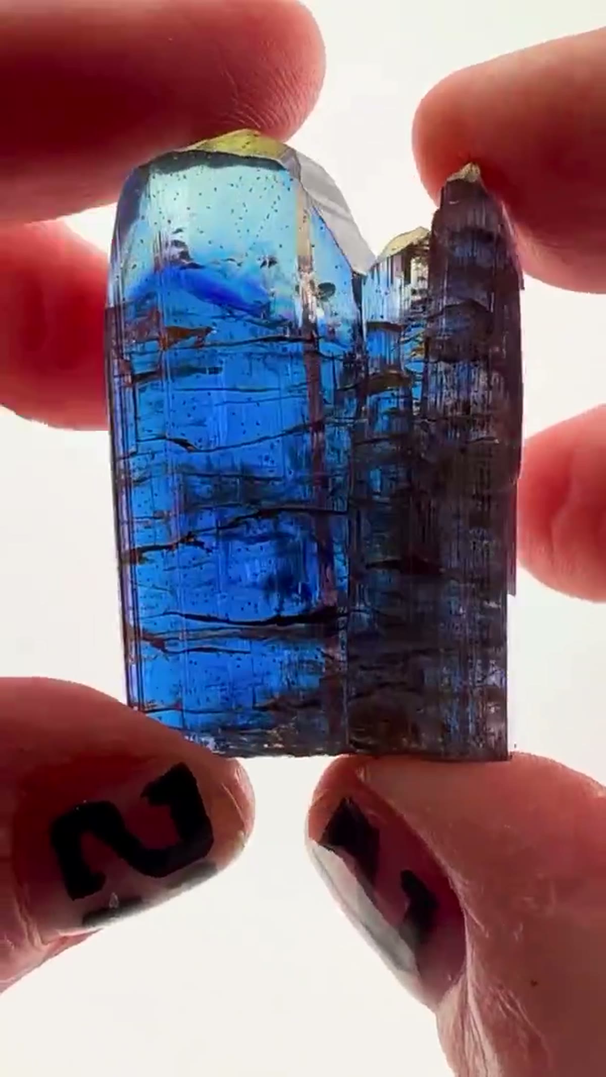 Tanzanite Specimen from Merelani Hills, Tanzania, 27 g - view 2