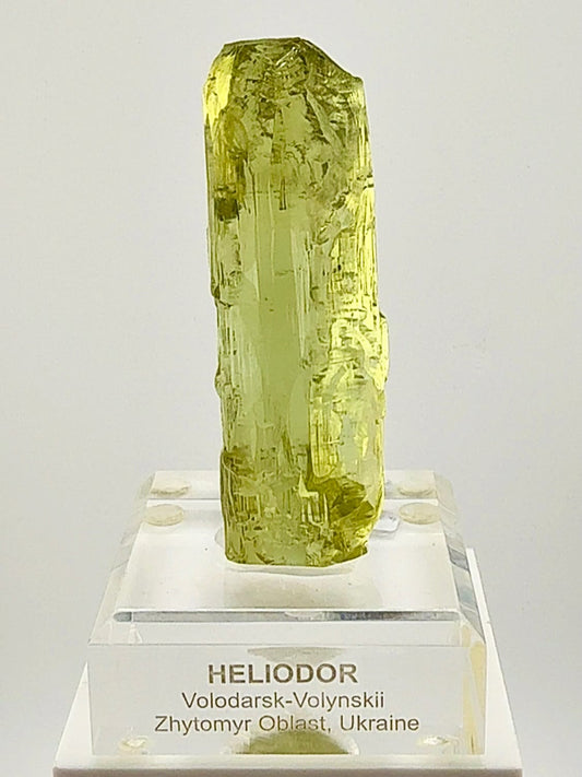 117 grams of pure Ukrainian Heliodor perfection