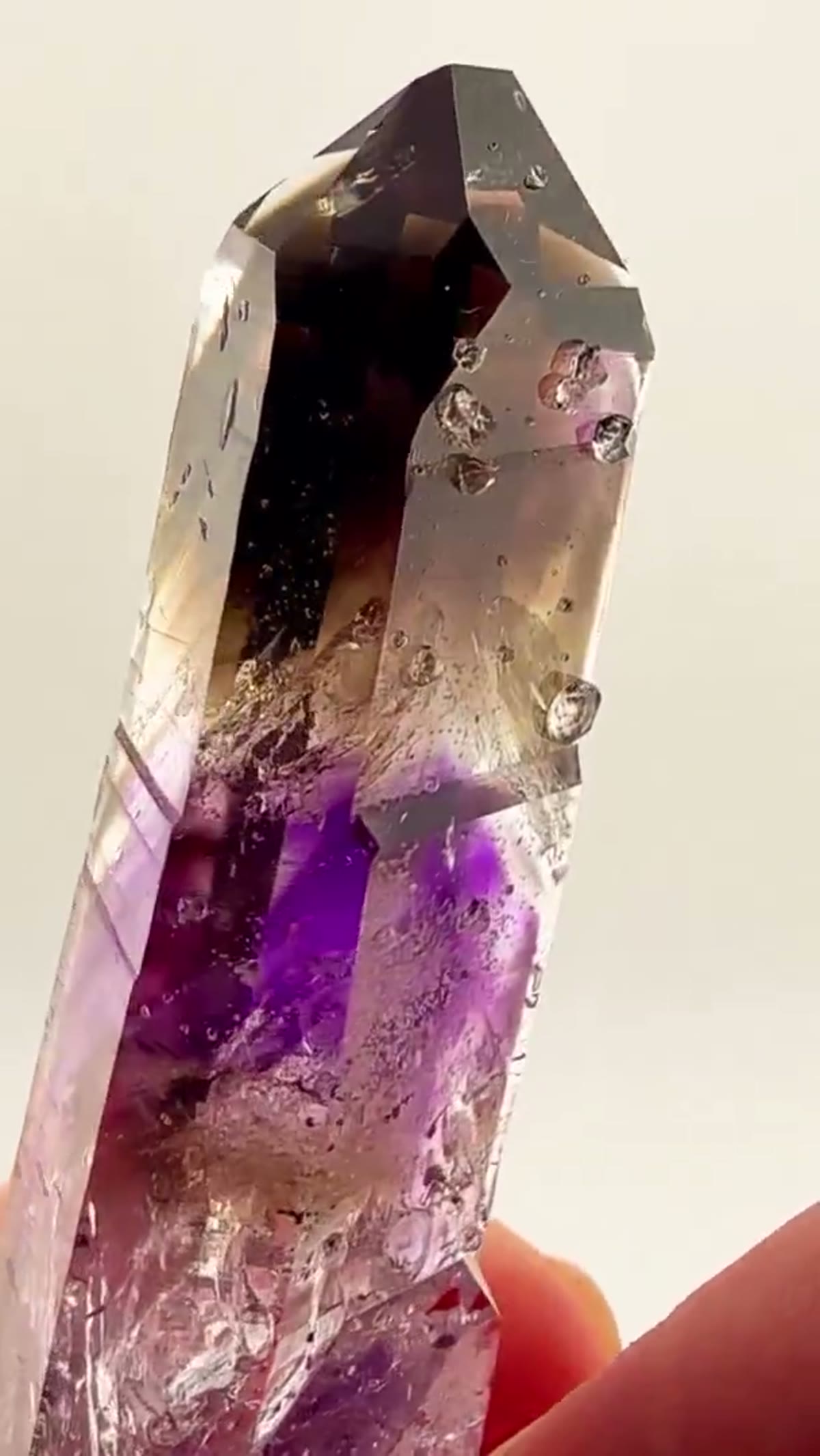 Amethyst Specimen from Streep Mine, Namibia: Next Level Streep Mine Insanity - view 2