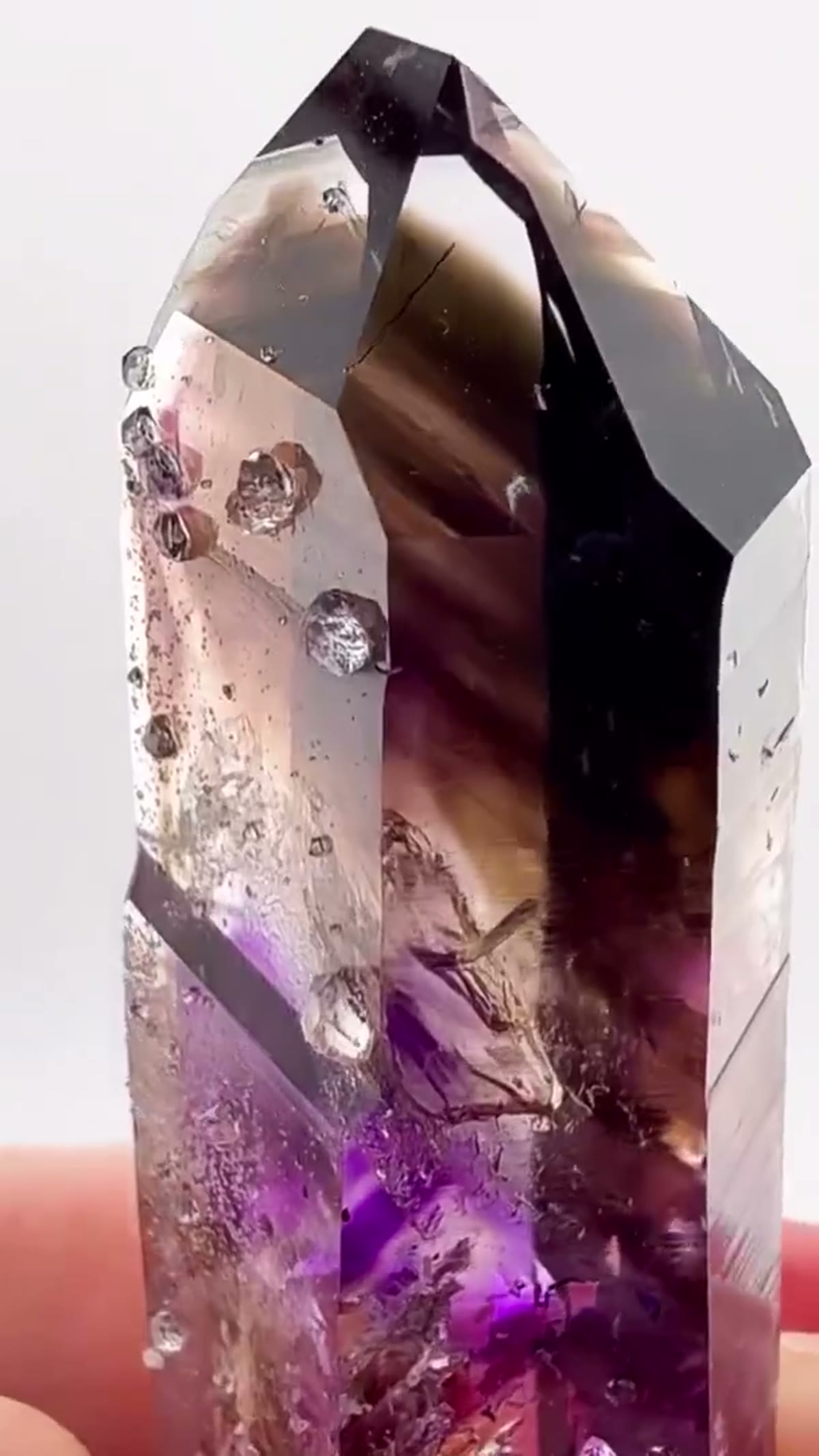 Amethyst Specimen from Streep Mine, Namibia: Next Level Streep Mine Insanity - view 3