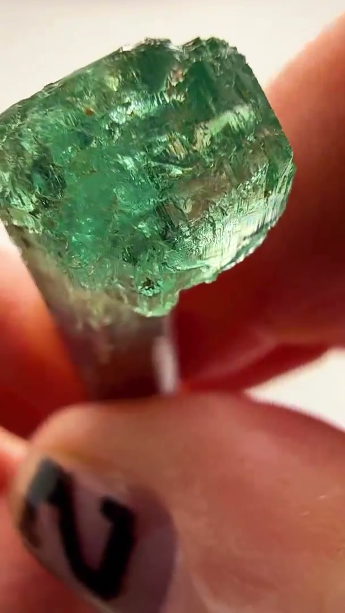Elbaite Tourmaline Specimen from Minas Gerais, Brazil, 8.17 g - view 4