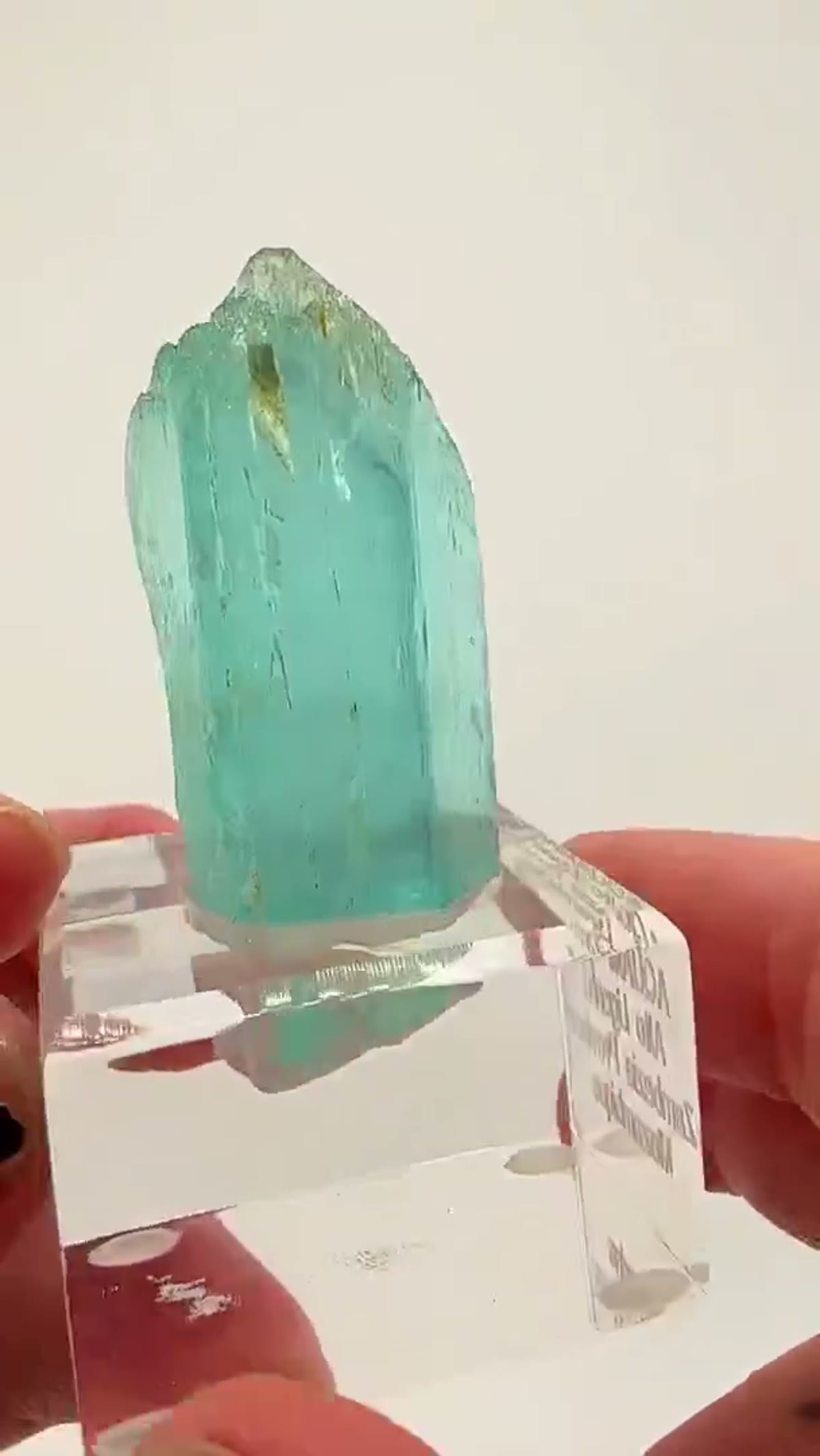 Aquamarine Specimen, 37.5 g - view 2