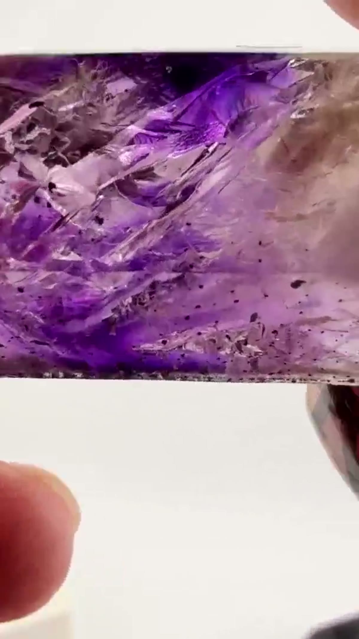 Amethyst Specimen from Streep Mine, Namibia: Absolutely obsessed with this Streep Mine masterpiece - view 2