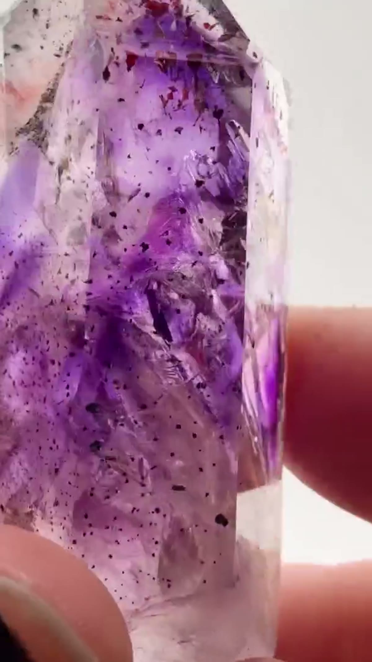 Amethyst Specimen from Streep Mine, Namibia: Absolutely obsessed with this Streep Mine masterpiece - view 3
