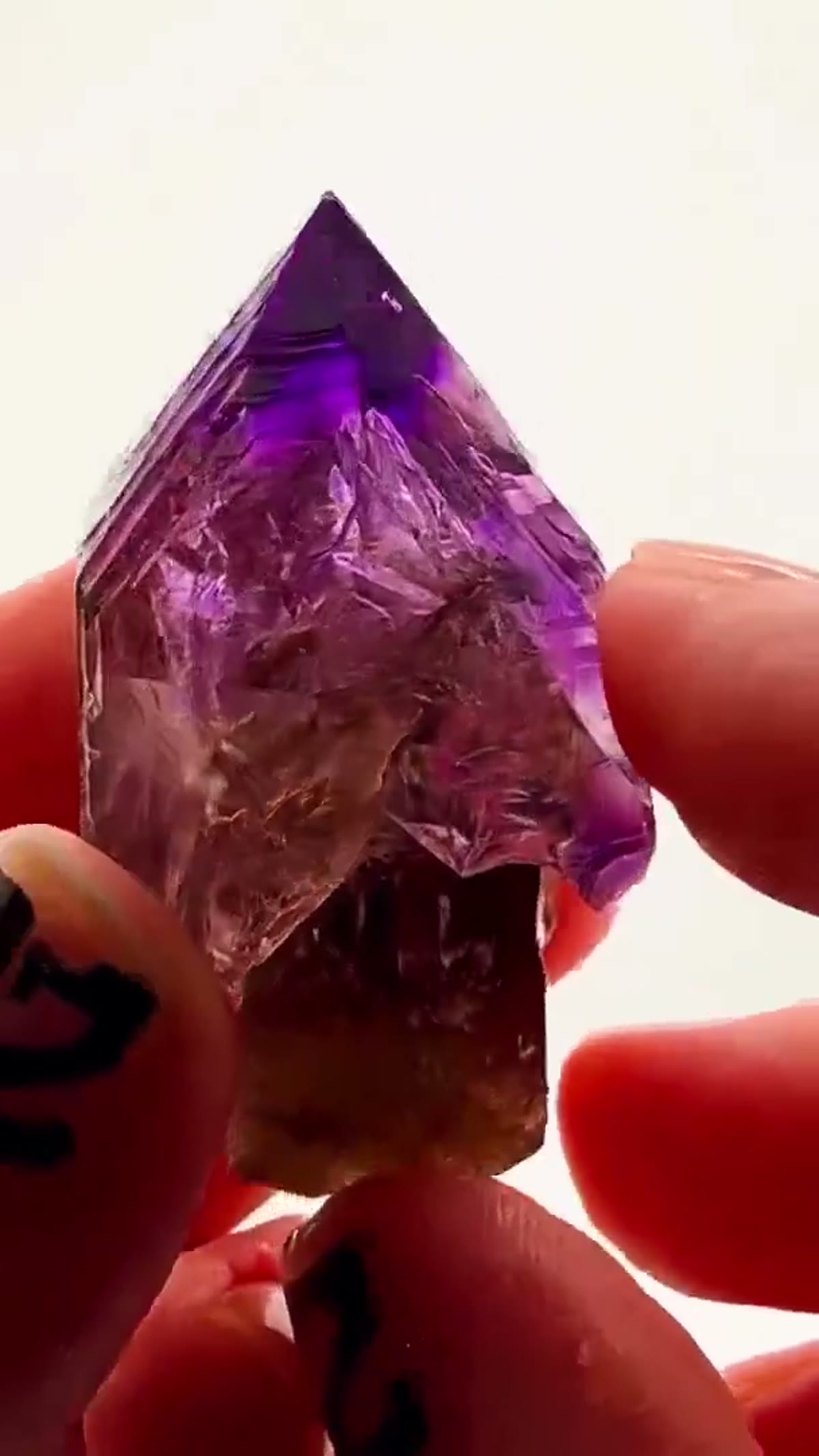 Amethyst Specimen: Little Gem Mine Scepter Jefferson County, Montana produced - view 2