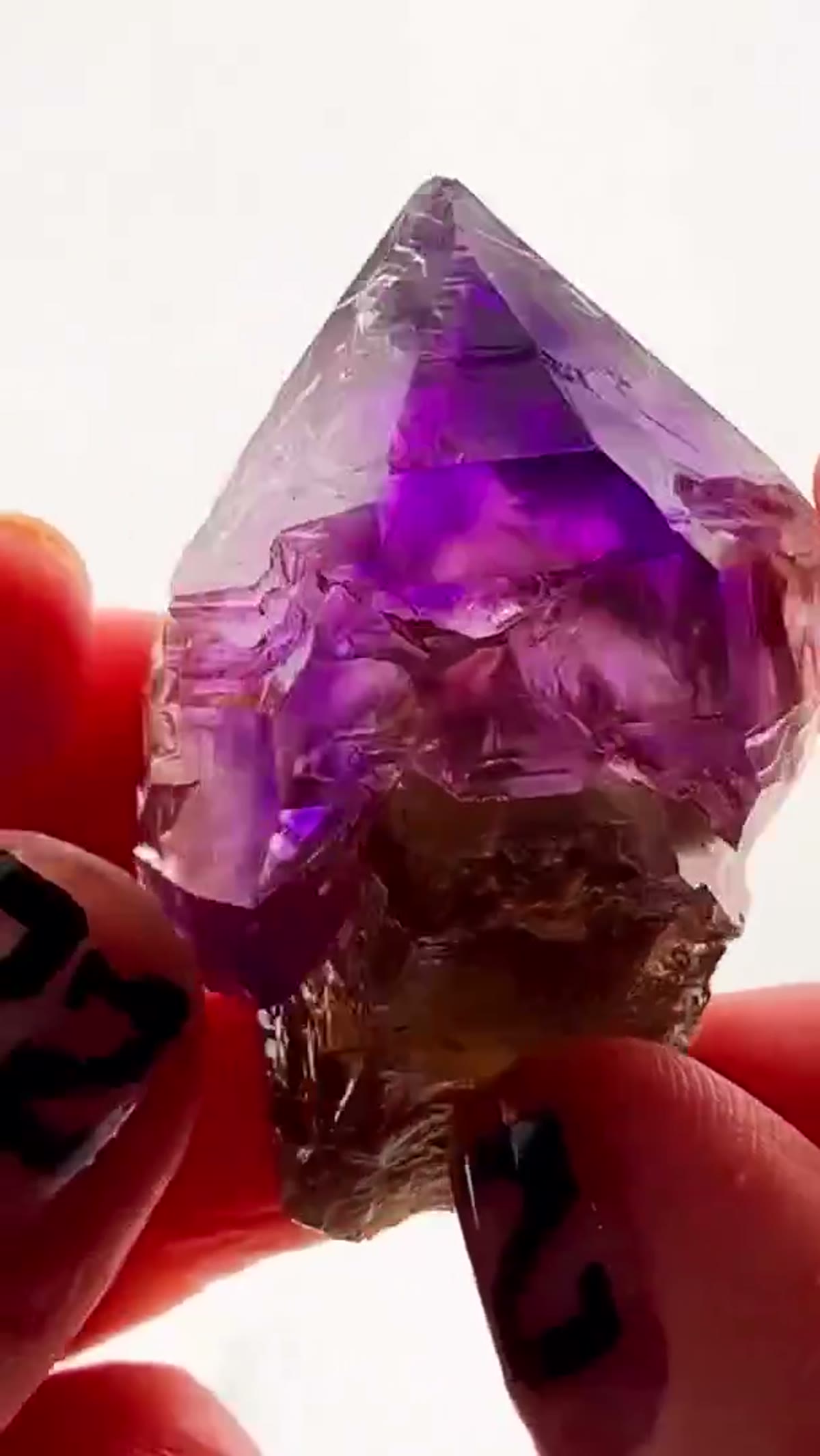 Amethyst Specimen: Little Gem Mine Scepter Jefferson County, Montana produced - view 3