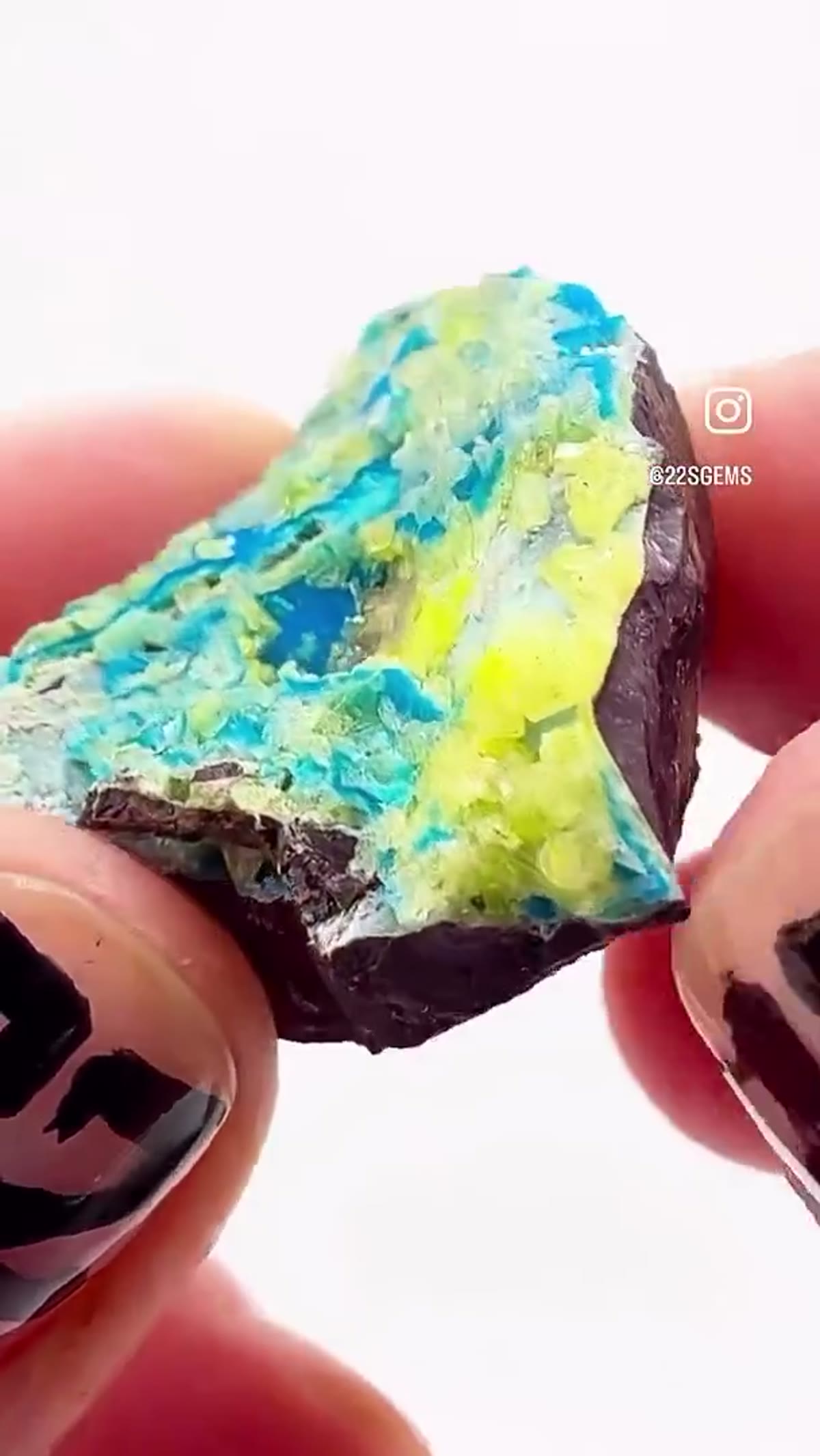 Mineral Specimen: Color, Contrast & Crystals Everywhere - view 3