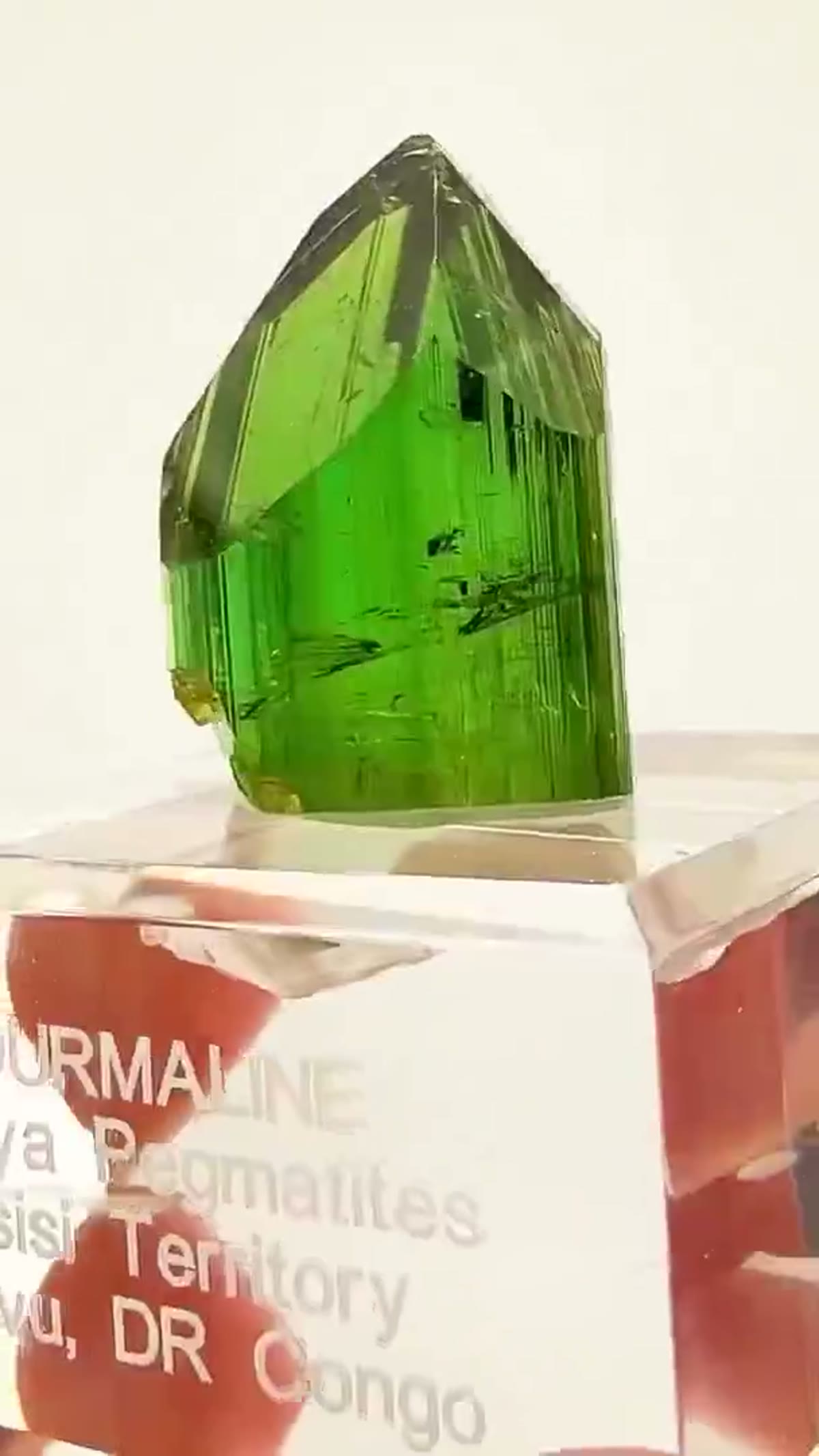 Elbaite Tourmaline Specimen, 38.14 g - view 4