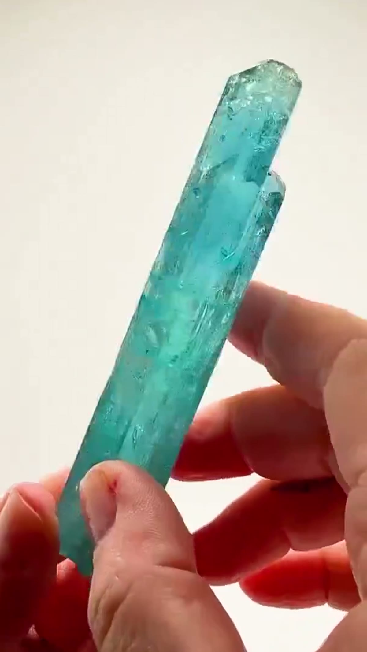 Aquamarine Specimen, 93.94 g: Nigerian Aquamarine Knockout - view 3