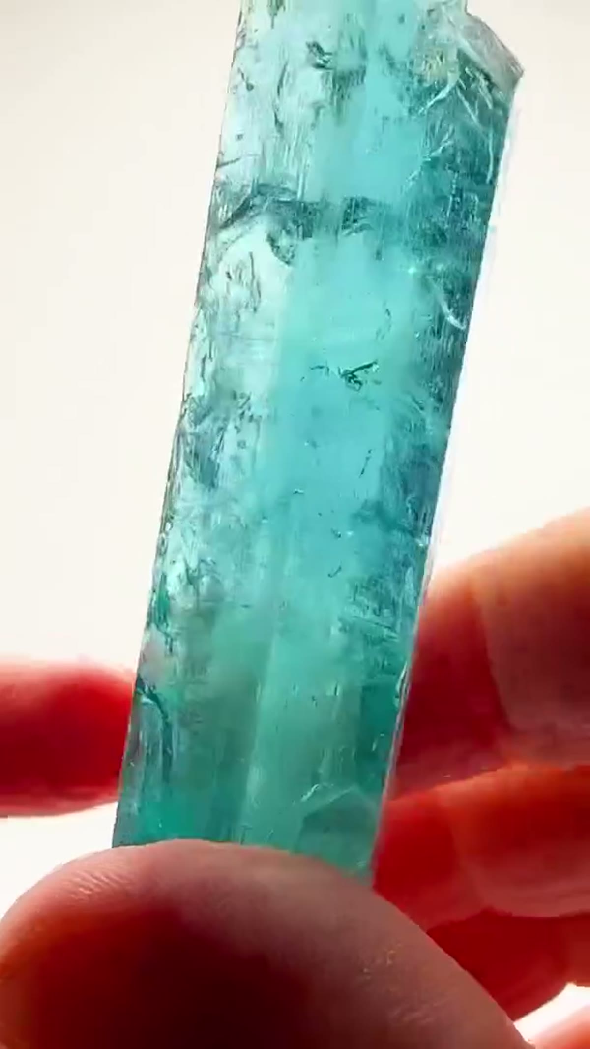 Aquamarine Specimen, 93.94 g: Nigerian Aquamarine Knockout - view 4