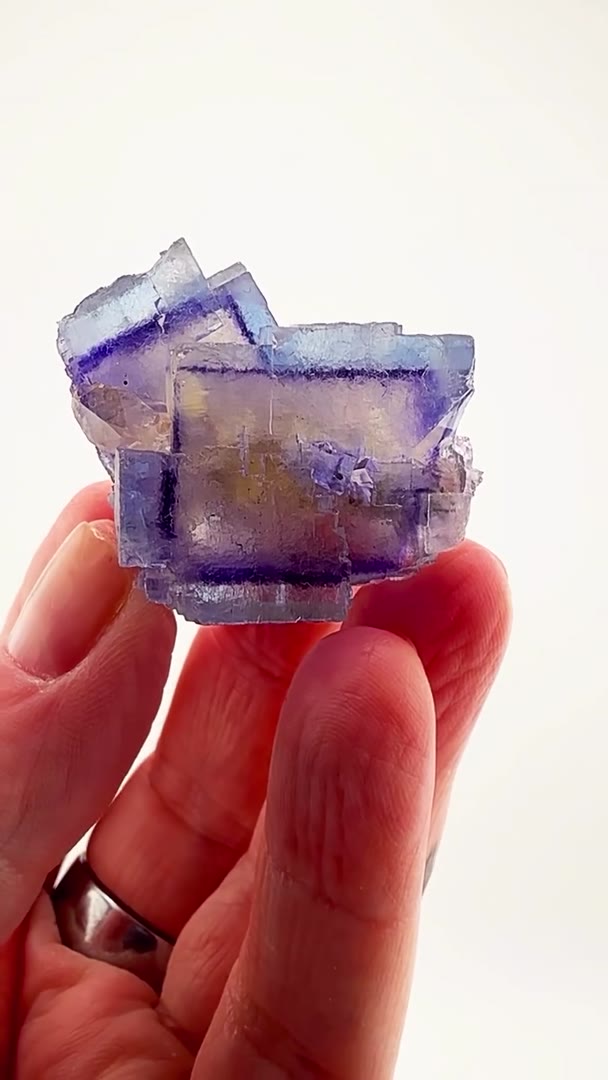 CAVE-IN-ROCK BLUE GLASS… ABSOLUTE STUNNER
