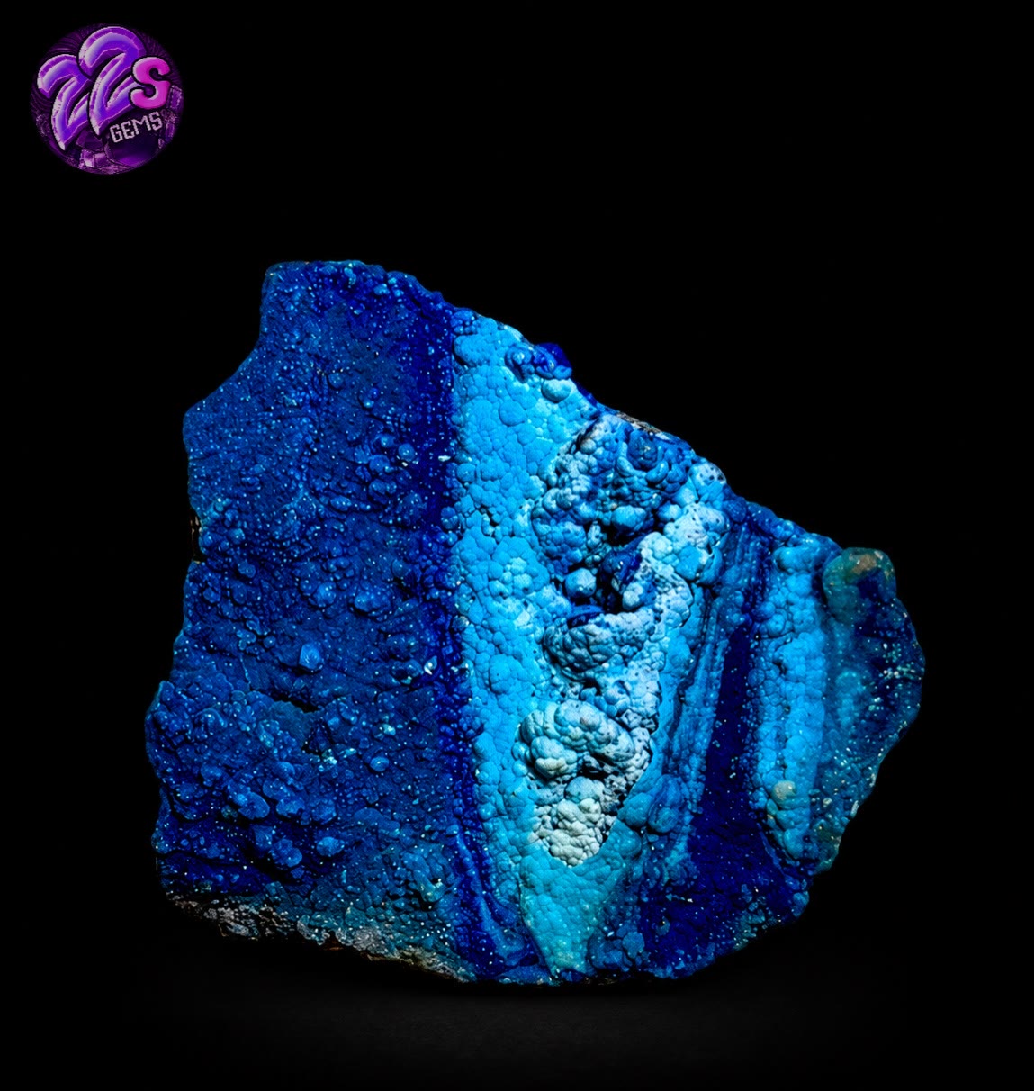ELECTRIC BLUE PERFECTION FROM THE REPUBLIC OF CONGO