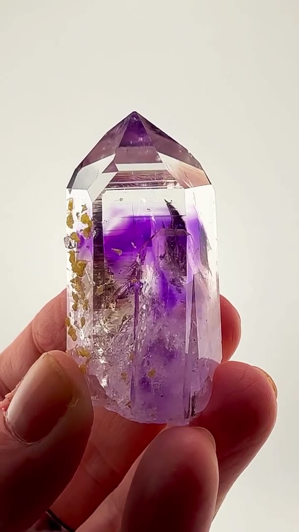 Purple perfection from one of Namibia’s most iconic quartz localities