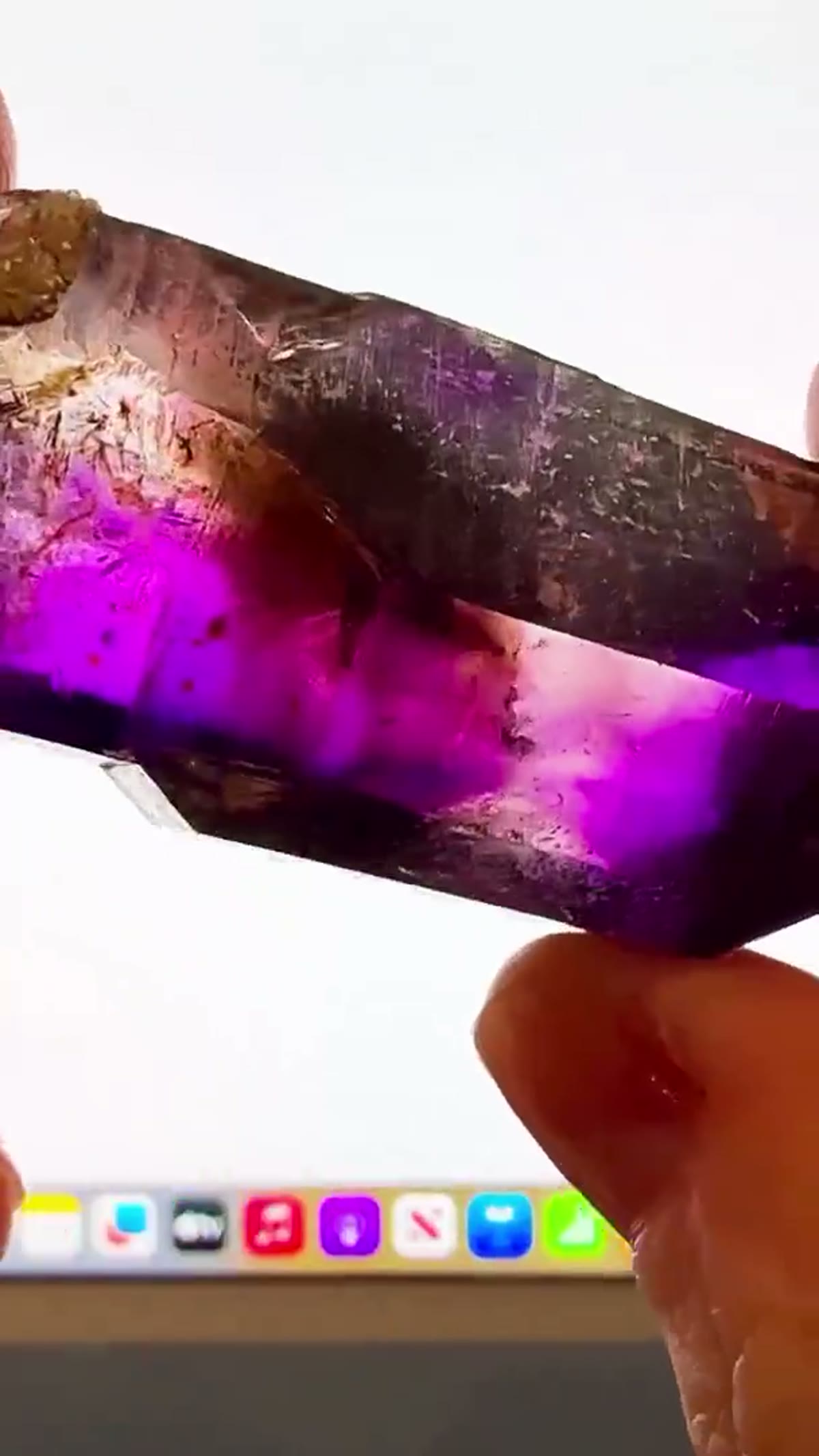 Amethyst Specimen from Goboboseb Mountains, Namibia, 65.88 g - view 3