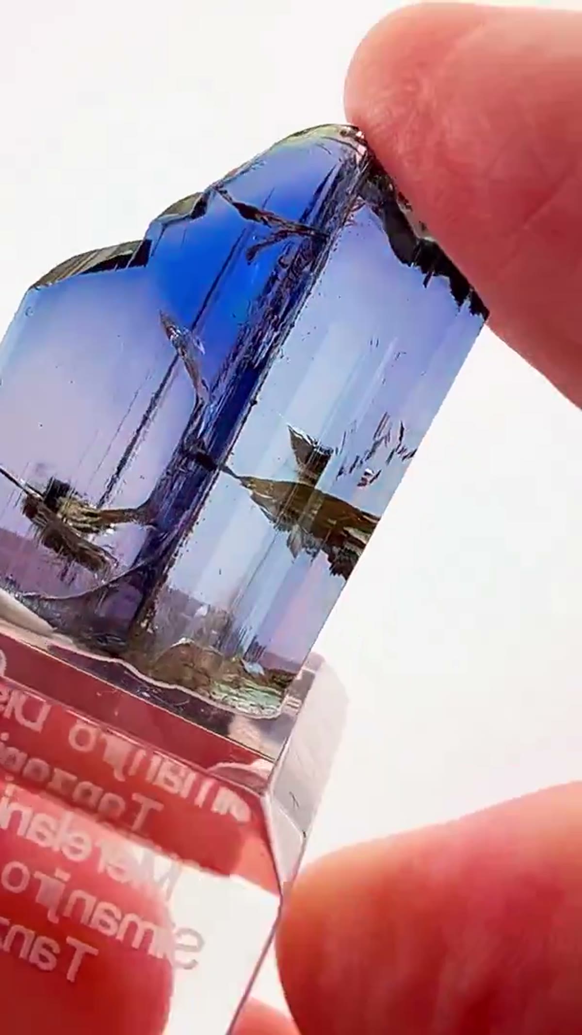 Tanzanite Specimen from Merelani Hills, Tanzania, 7.24 g - view 3
