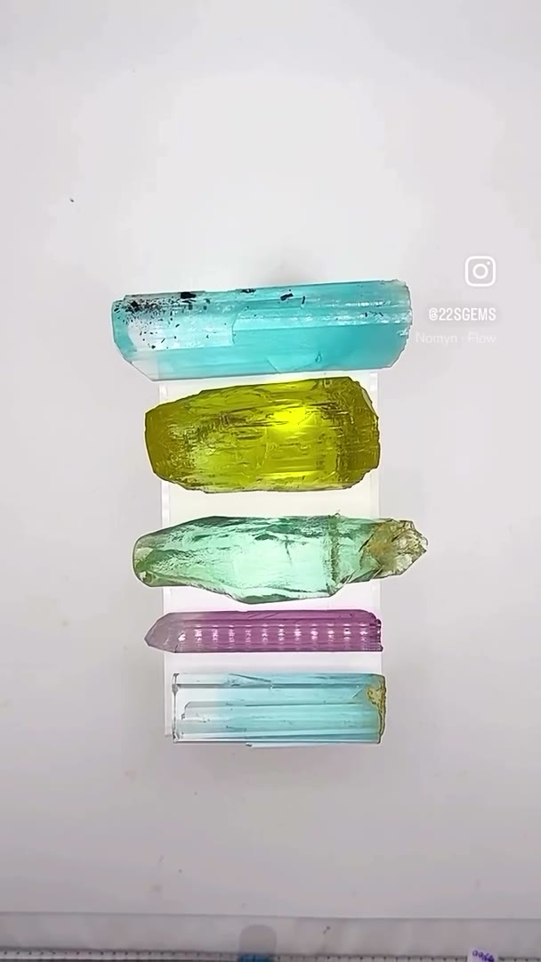 Five crystals. Five legendary localities. One unforgettable lineup