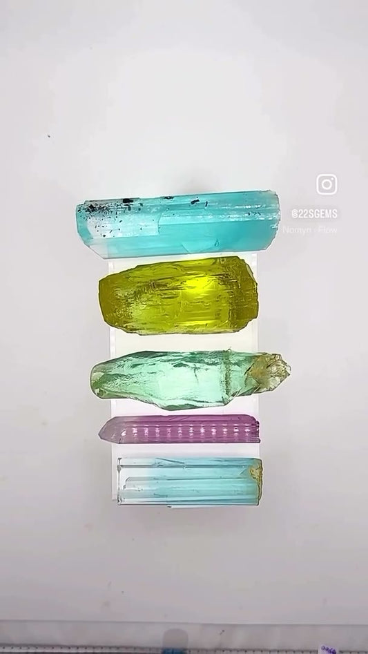 Five crystals. Five legendary localities. One unforgettable lineup