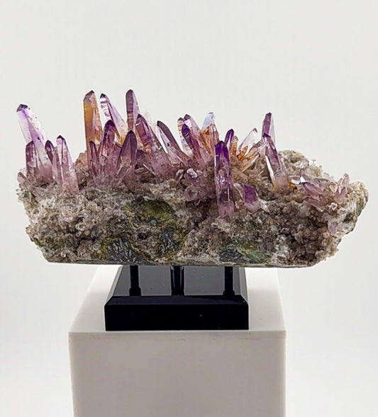 A FOREST OF VIOLET CRYSTALS