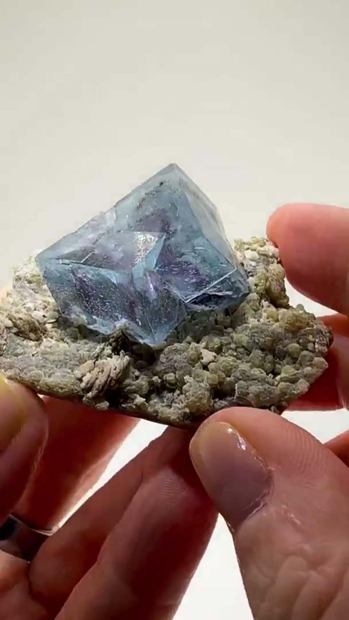 Fluorite Specimen from China: Cubes of Pure Perfection - view 2