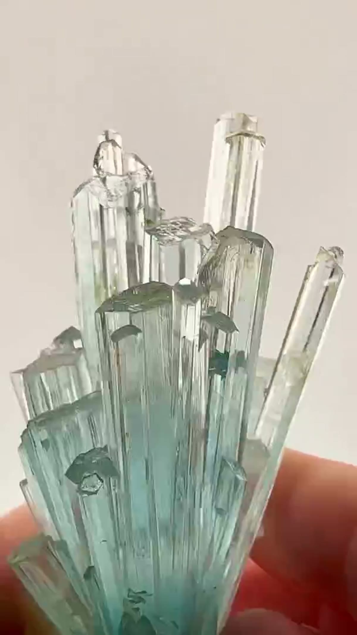 Aquamarine Specimen from Shigar Valley, Pakistan: A Frozen Burst of Blue - view 3