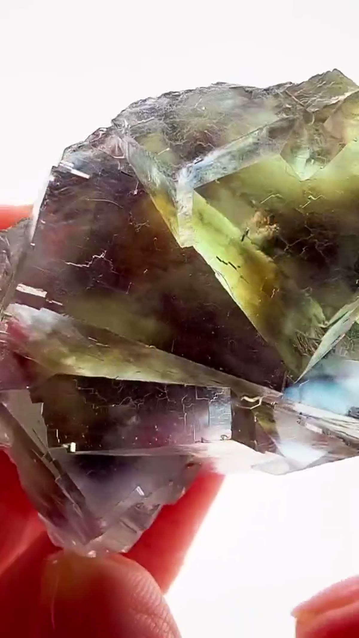 Fluorite Specimen from China: A Glassy Masterpiece of Color - view 3