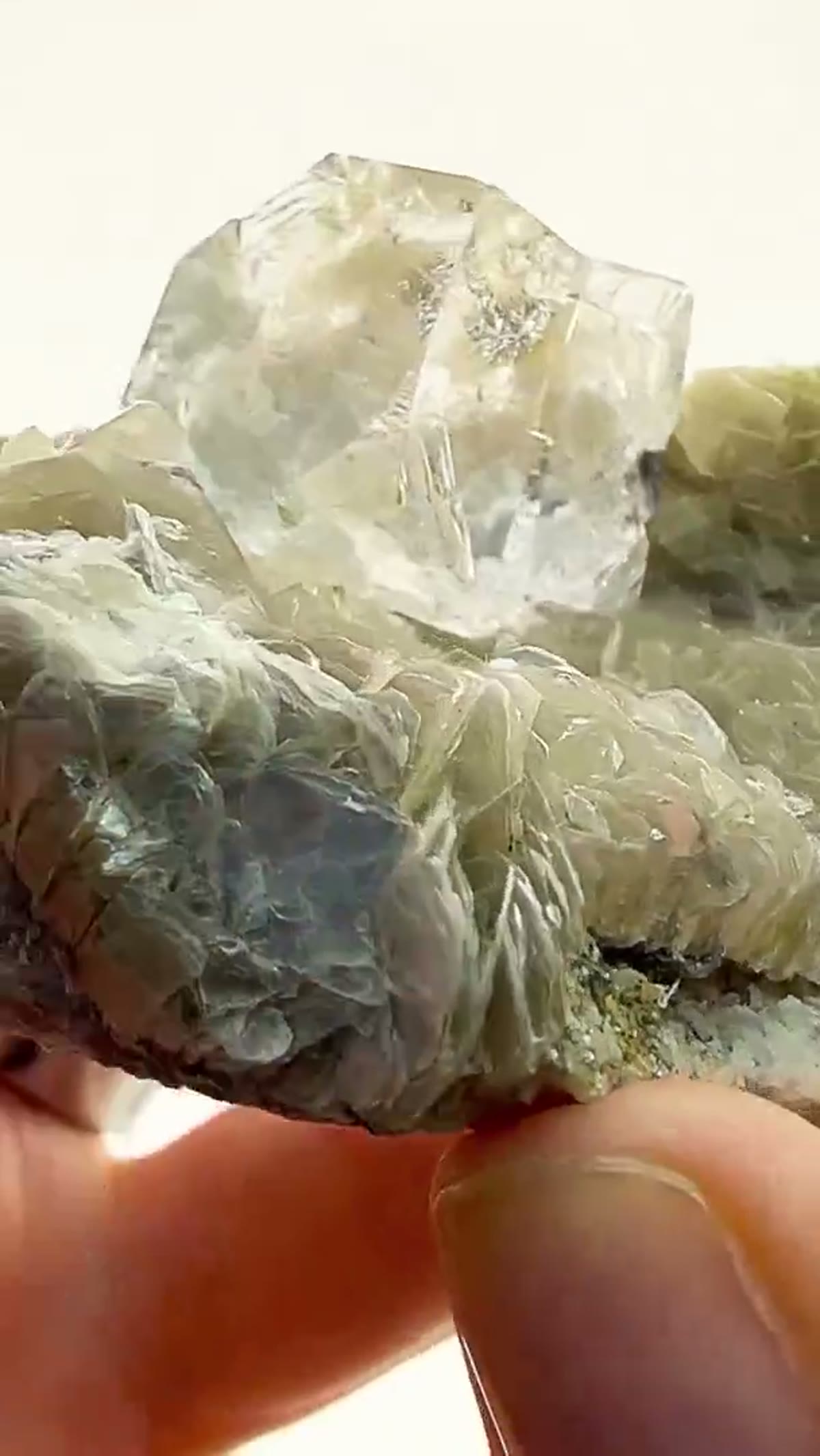 Fluorite Specimen from China: A Perfect Window Into the Earth - view 2