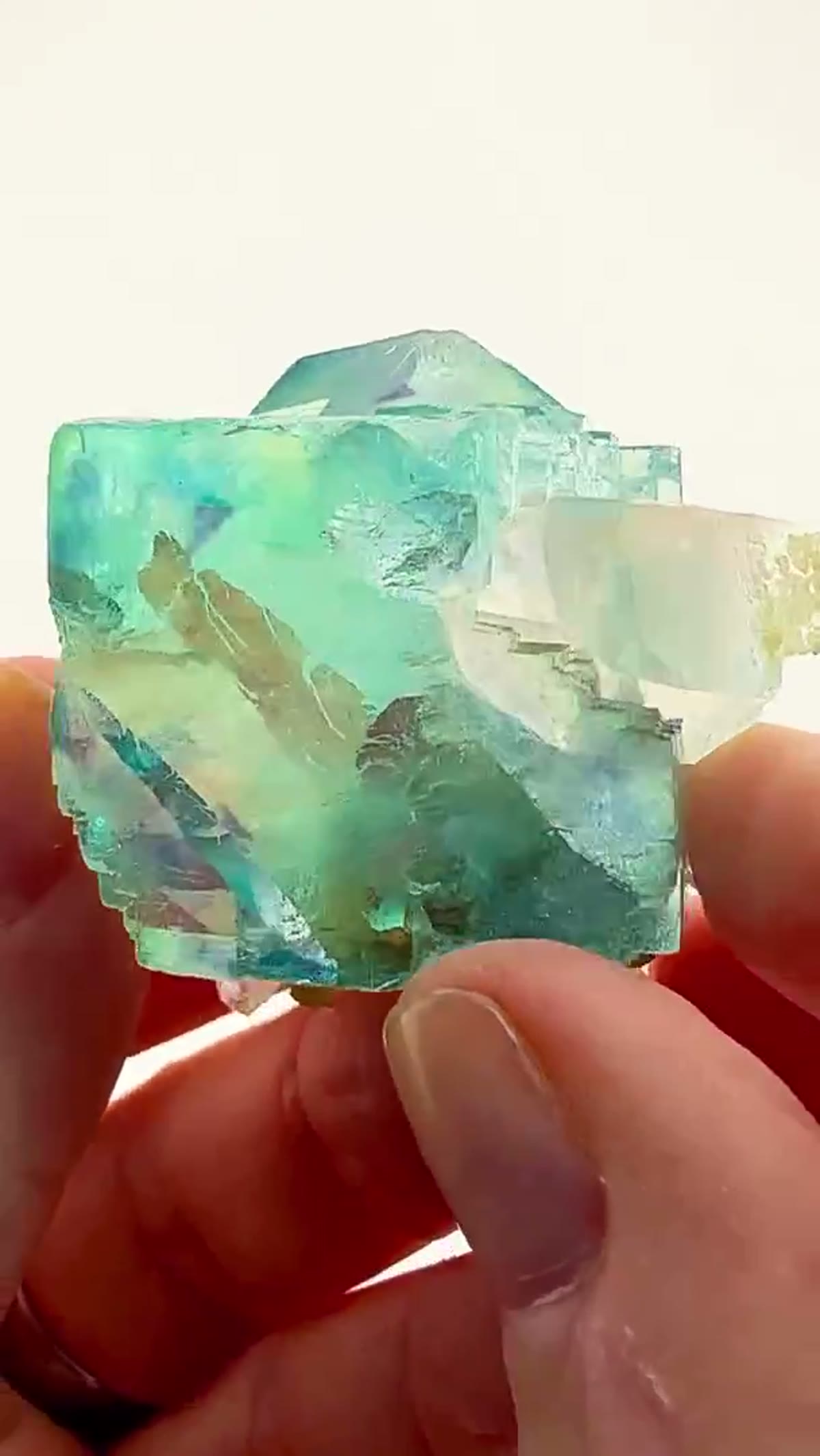 Fluorite Specimen from China: Blue Perfection from Yaogangxian - view 2