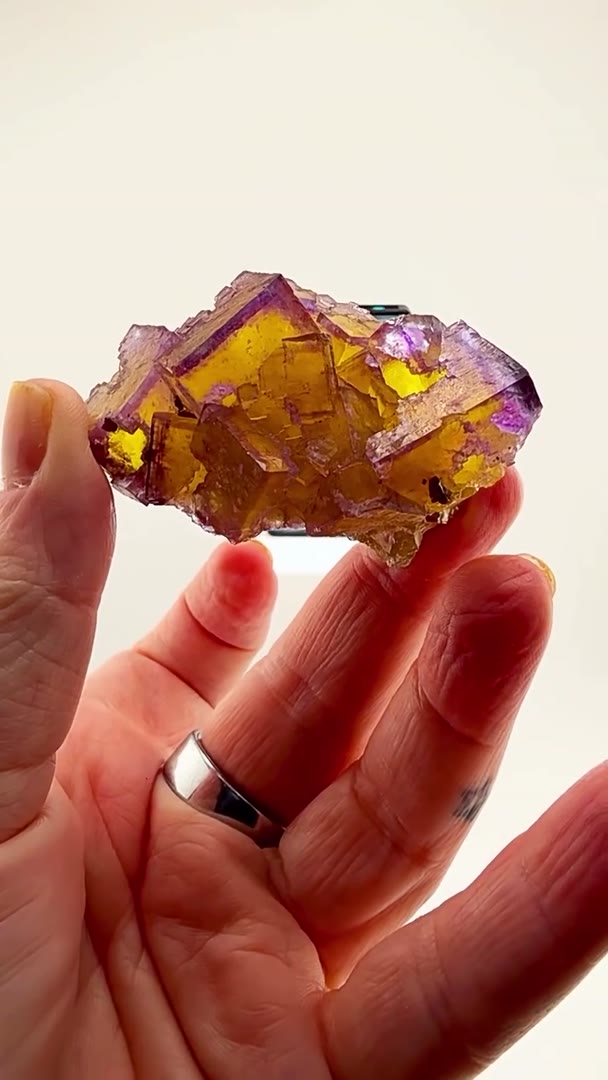 THREE COLORS. ONE INCREDIBLE FLUORITE