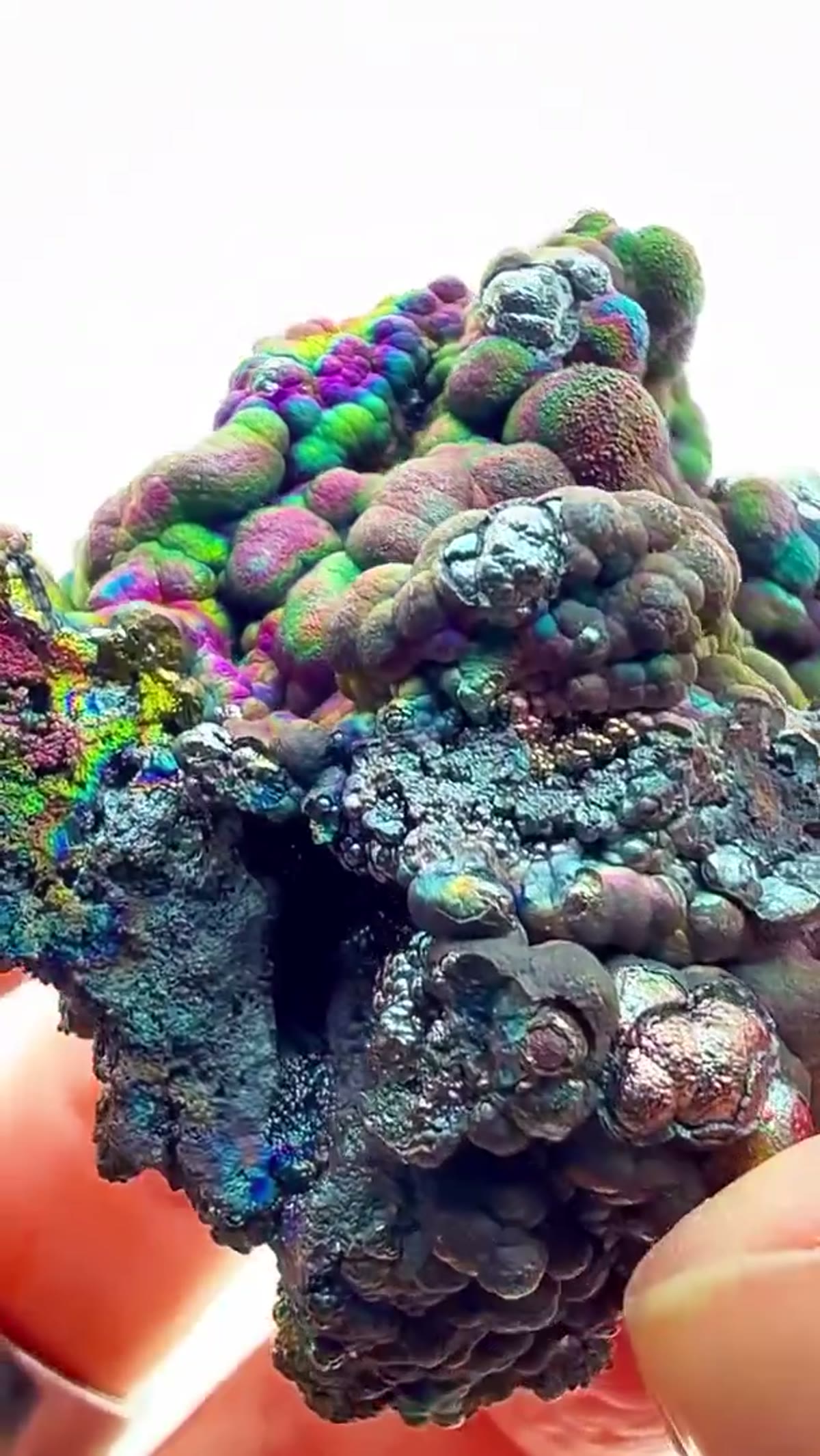 Turgite Specimen: A World of Color in Iron - view 2