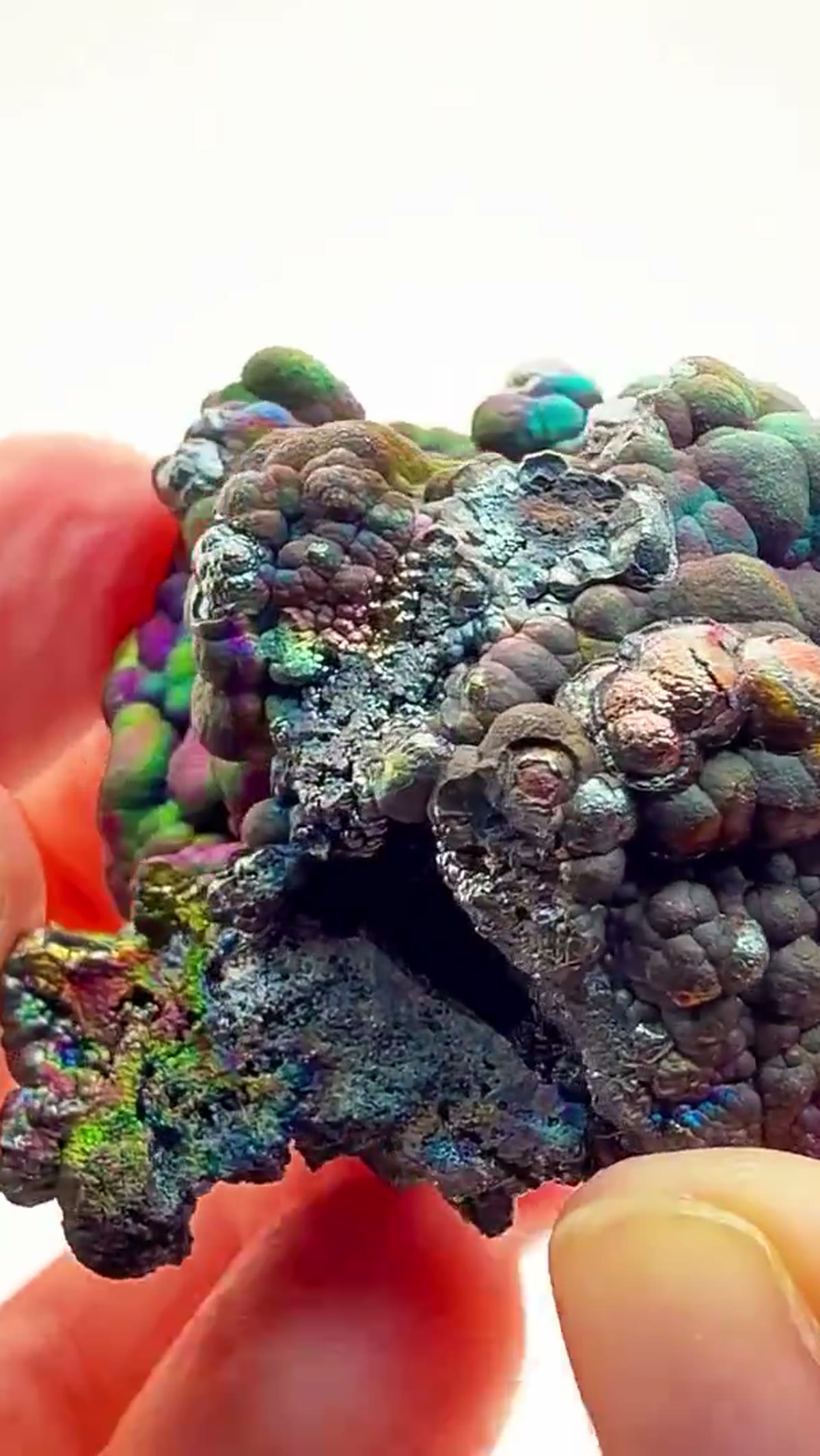 Turgite Specimen: A World of Color in Iron - view 3