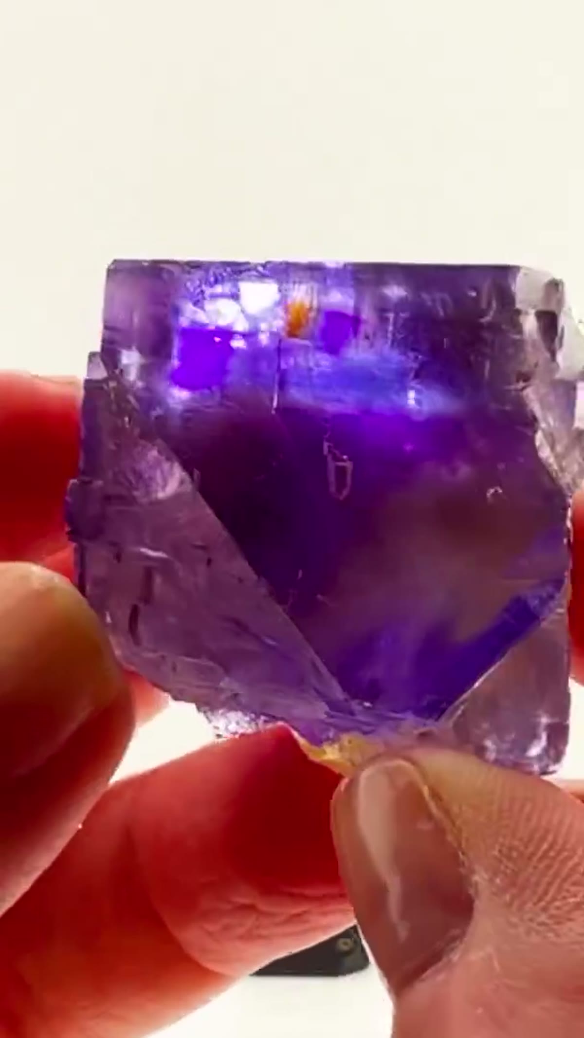 Fluorite Specimen from Annabel Lee Mine, Illinois: Illinois Fluorite Beauty - view 2