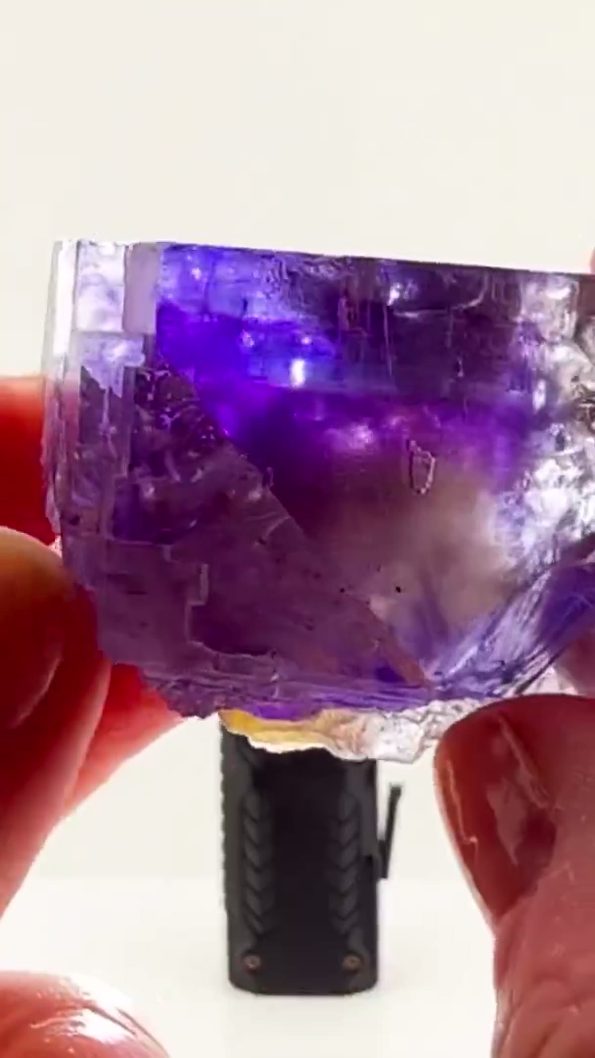 Fluorite Specimen from Annabel Lee Mine, Illinois: Illinois Fluorite Beauty - view 4