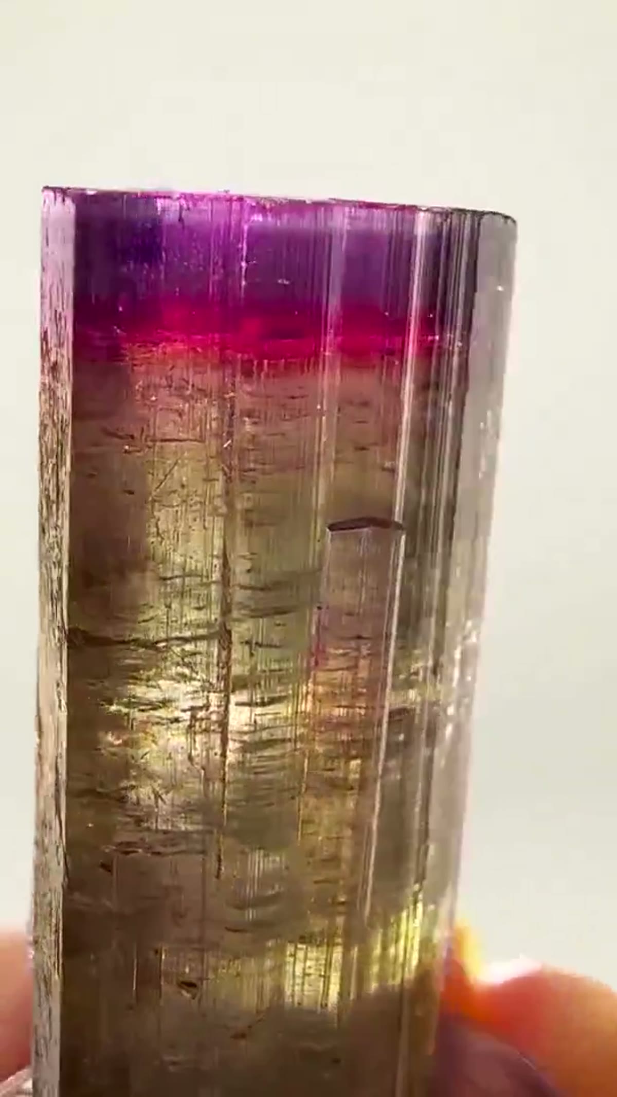 Elbaite Tourmaline Specimen from Paprok, Afghanistan, 10.36 g: A Paprok Color Showstopper - view 2