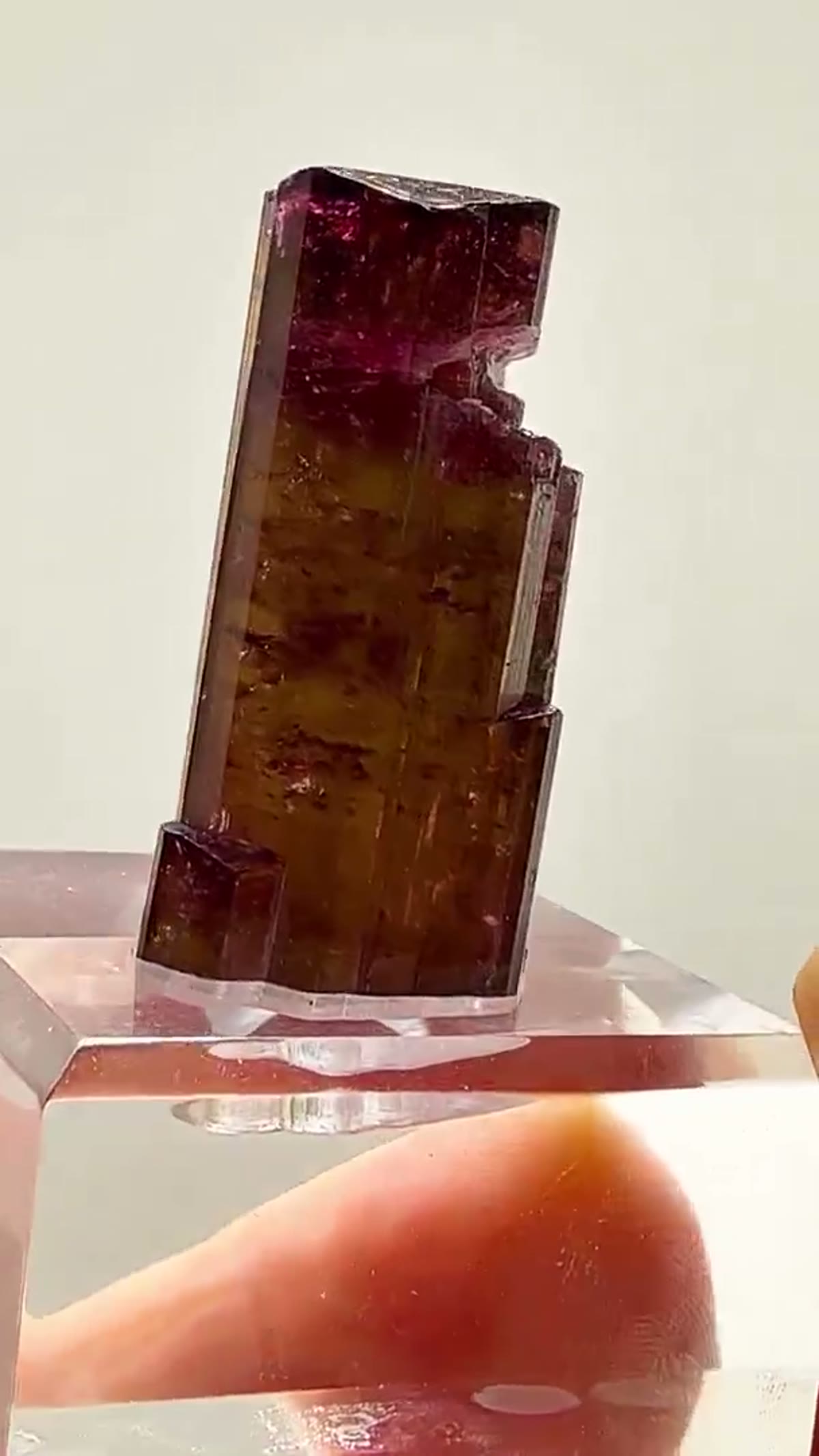 Elbaite Tourmaline Specimen from Madagascar, 31.68 g - view 2