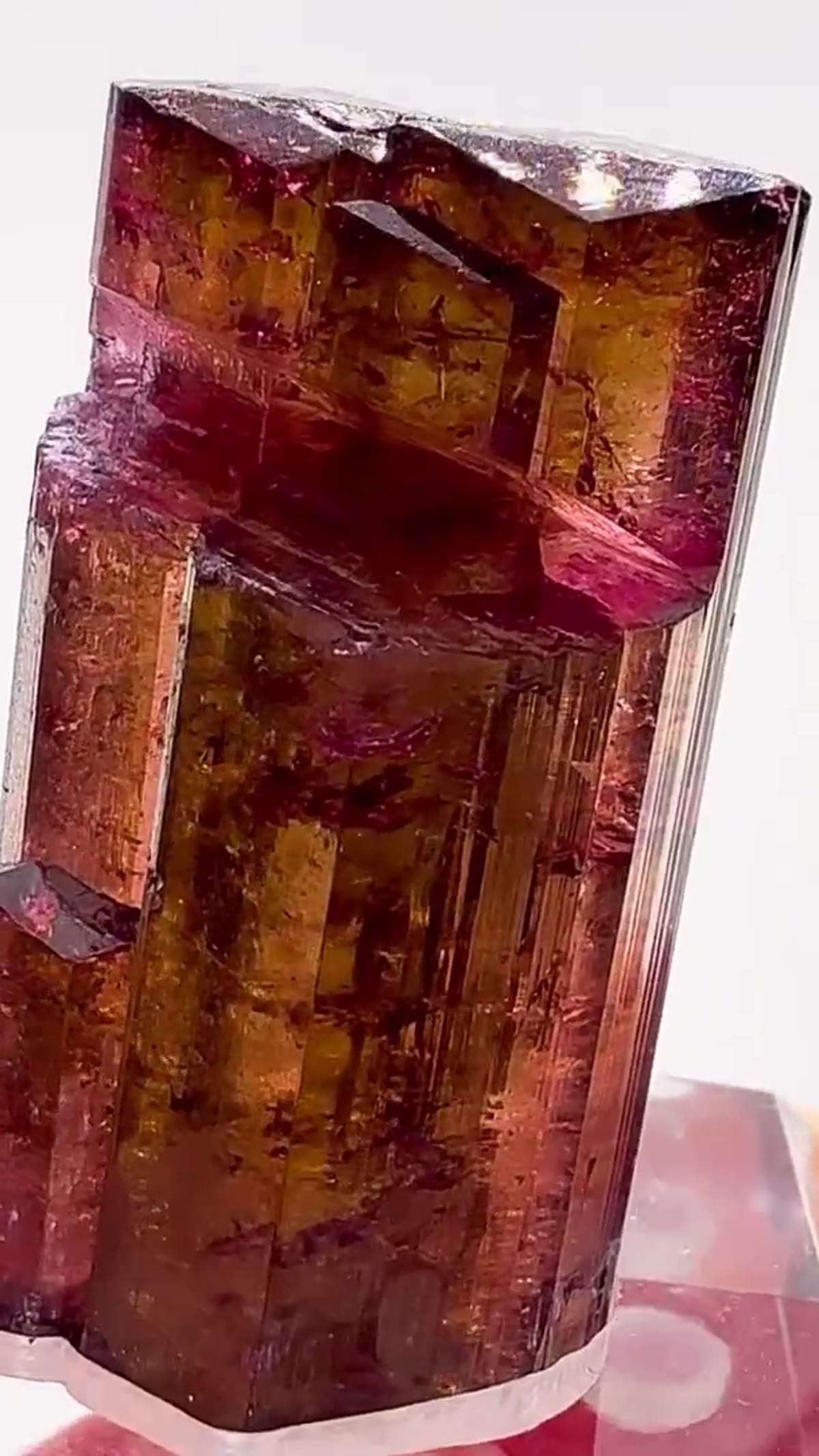 Elbaite Tourmaline Specimen from Madagascar, 31.68 g - view 3