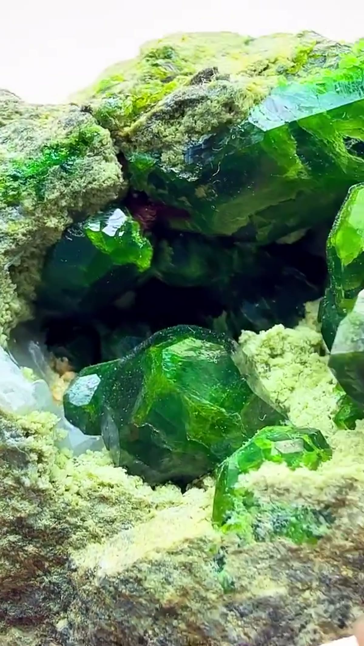 Garnet Specimen: Demantoid with Serious Presence - view 3