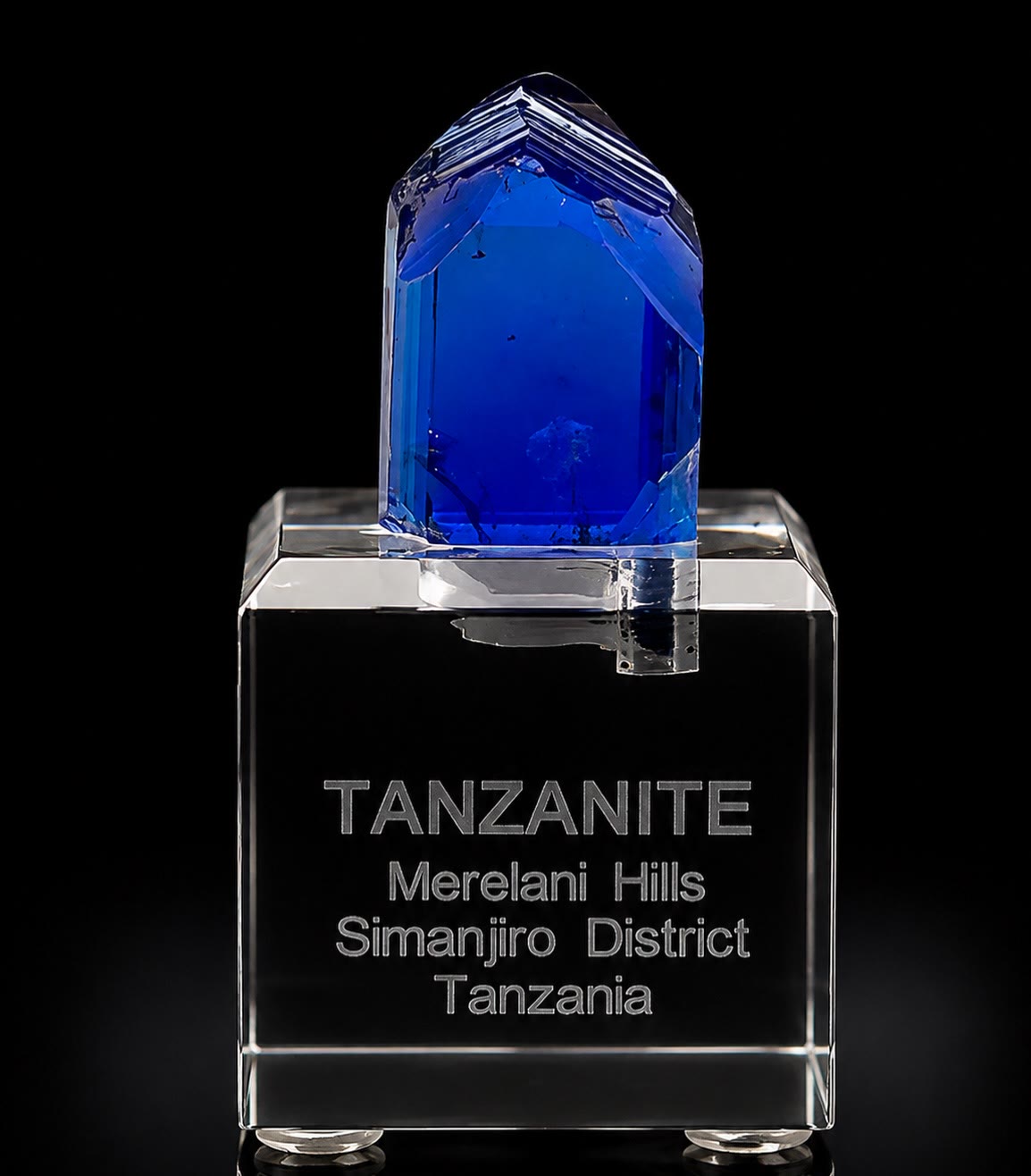 10.32 GRAMS OF PURE TANZANITE FIRE