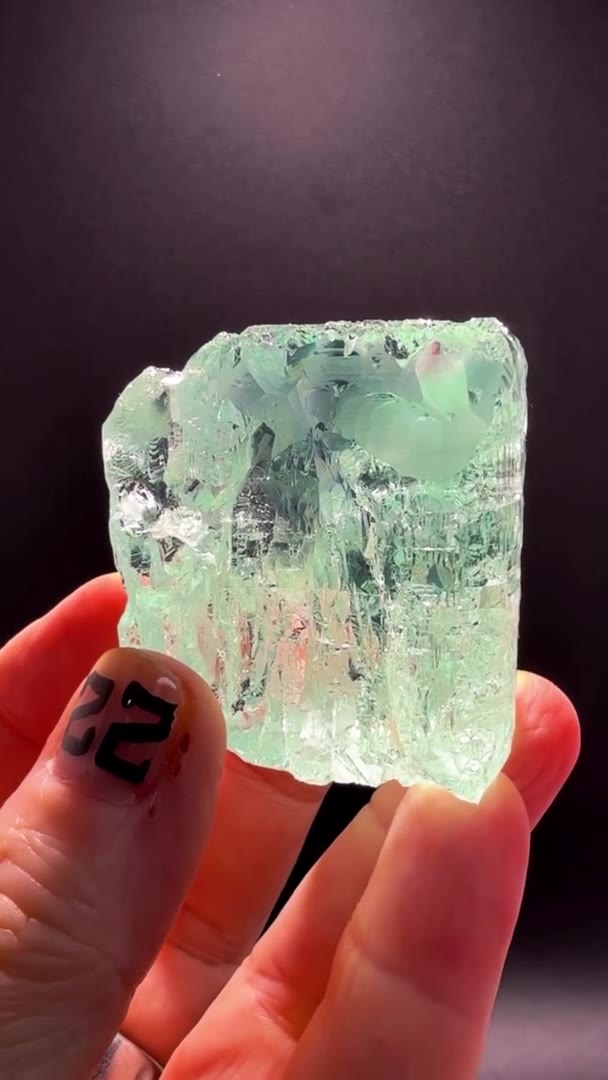 112 GRAMS OF RIO GRANDE DO NORTE AQUAMARINE MAGIC