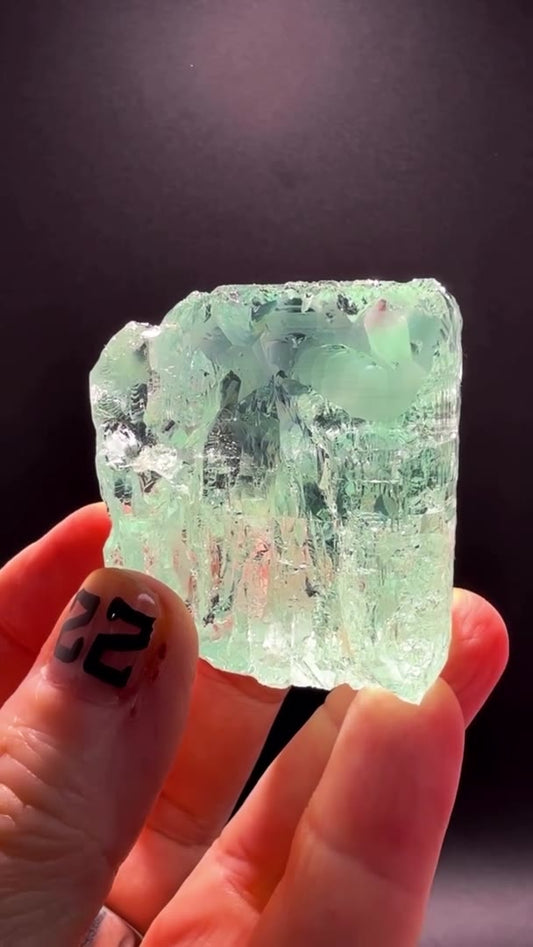 112 GRAMS OF RIO GRANDE DO NORTE AQUAMARINE MAGIC
