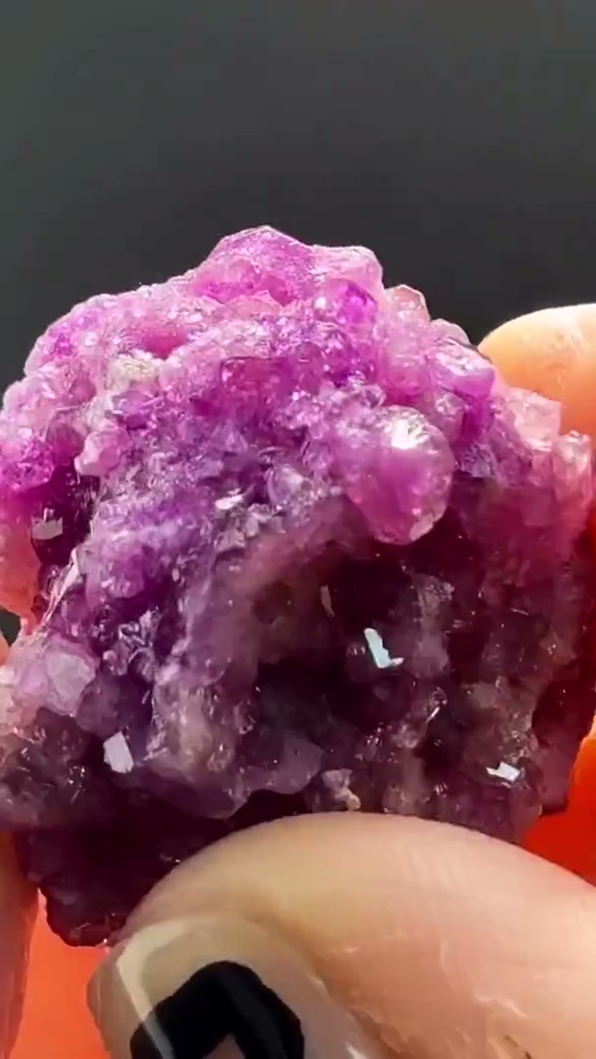 Vesuvianite Specimen: Jeffrey Mine Pink - view 2