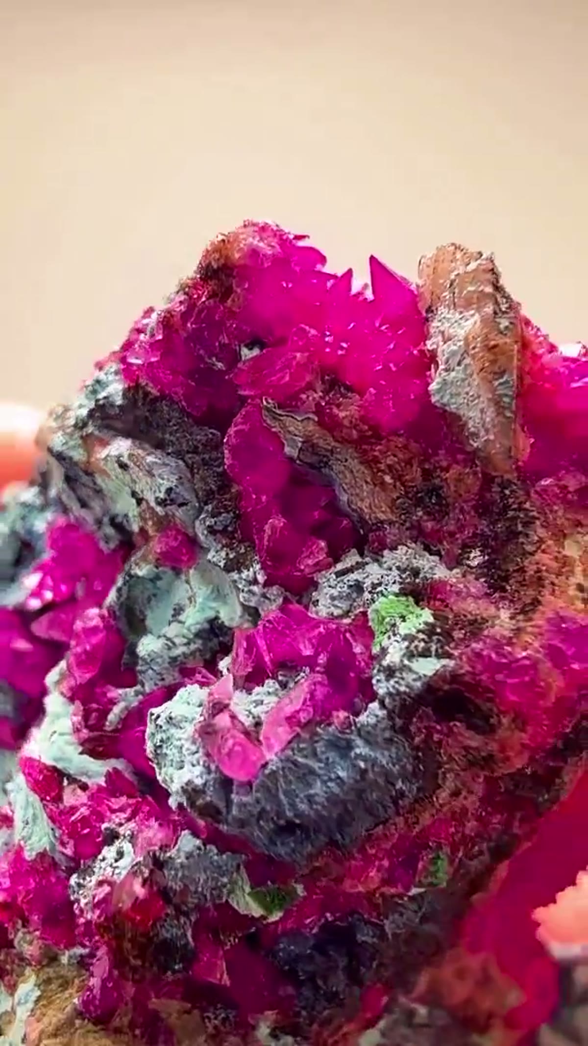 Calcite Specimen: Congo Pink at Another Level - view 3