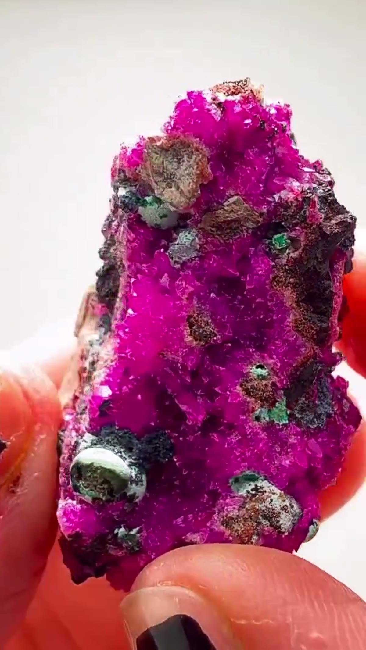 Calcite Specimen: Congo Pink at Another Level - view 4