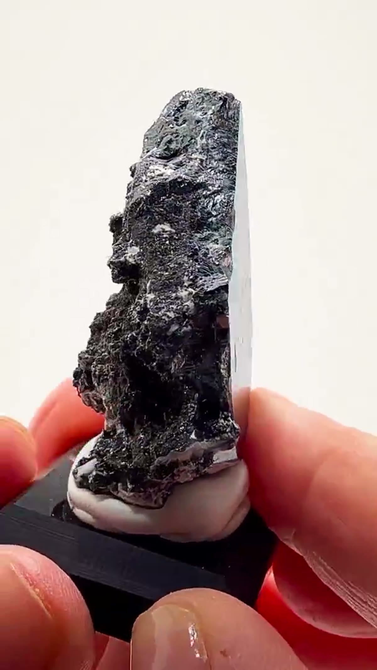 Mineral Specimen: Mirror Hematite — Natural Reflection - view 2