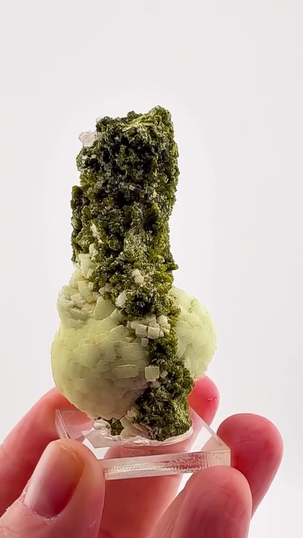EPIDOTE + PREHNITE — MOROCCAN PERFECTION