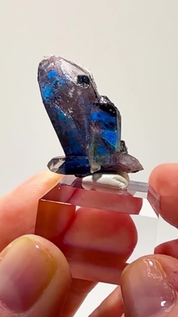 PAPAGOITE IN QUARTZ — MESSINA MAGIC