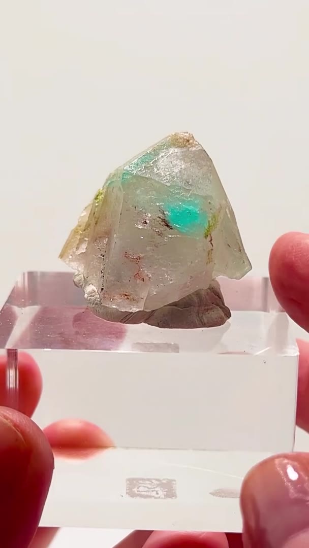 AJOITE IN QUARTZ — MESSINA MAGIC