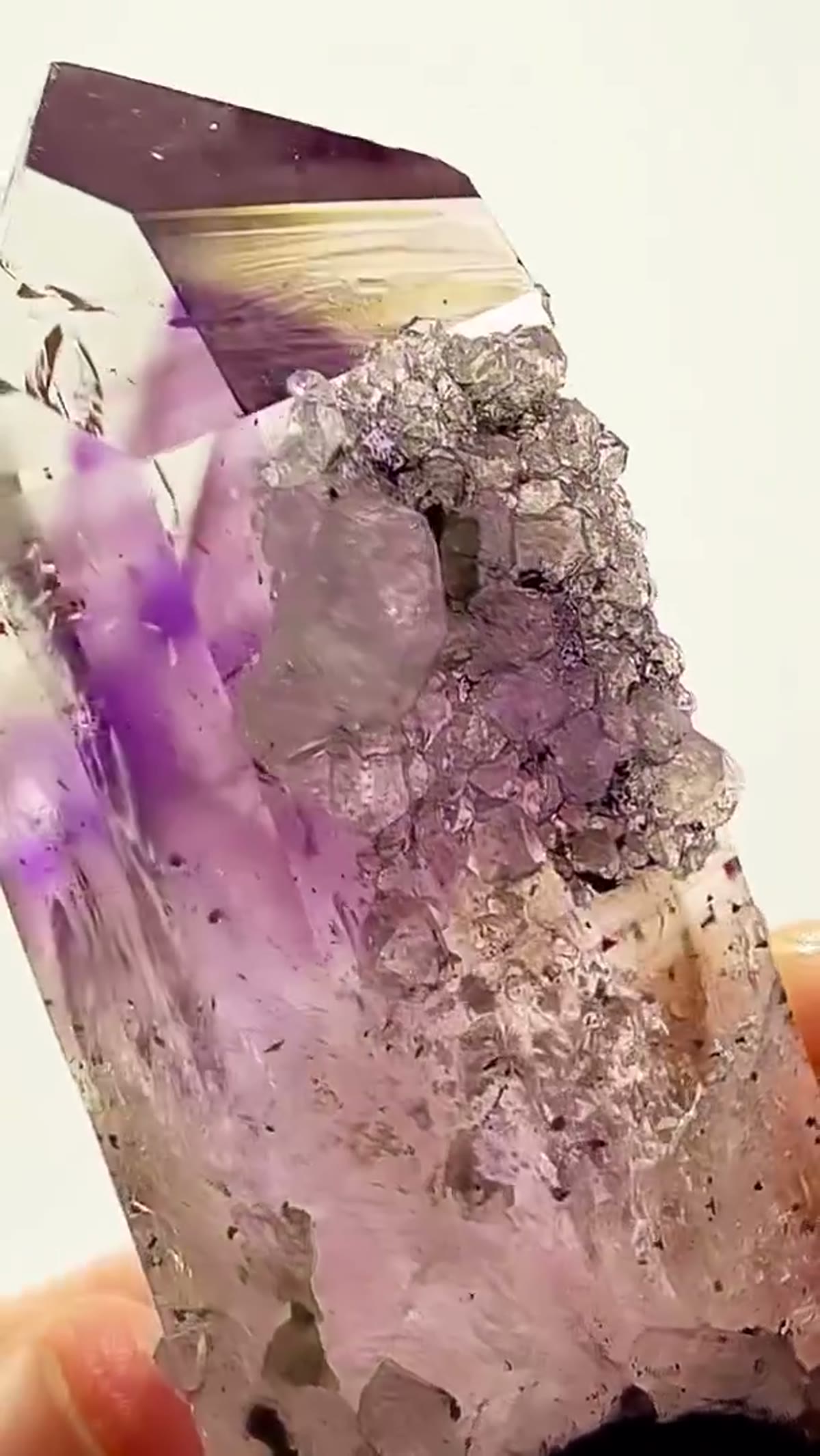 Amethyst Specimen from Streep Mine, Namibia, 40.32 g - view 2